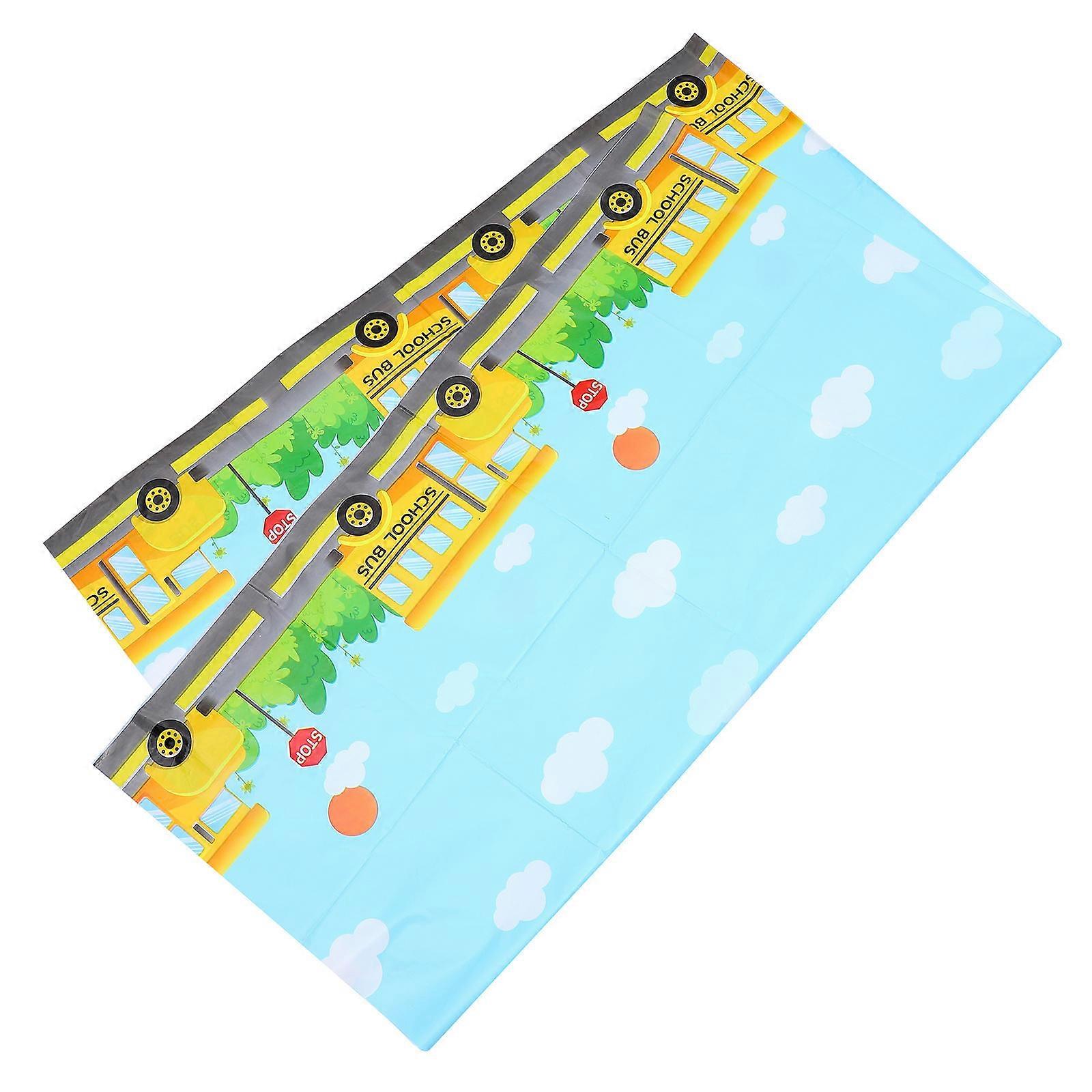 Disposable Pe Tablecloth Table Cover 3Pcs Pack