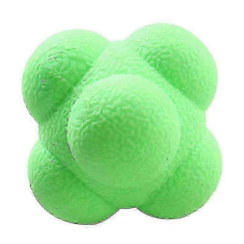 Hexagonal Ball Reflex Trainer Sensitive Reaction Ball Agility Speed Trainer