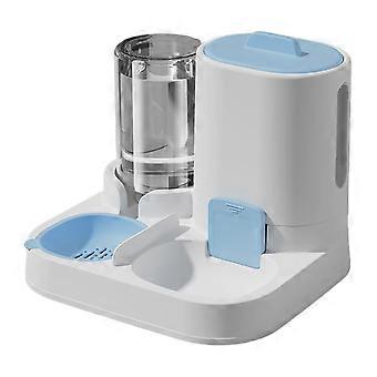 2-in-1 Automatic Cat Feeder And Water Dispenser Large Capacity Pet Food Feeder And Water Bowl for