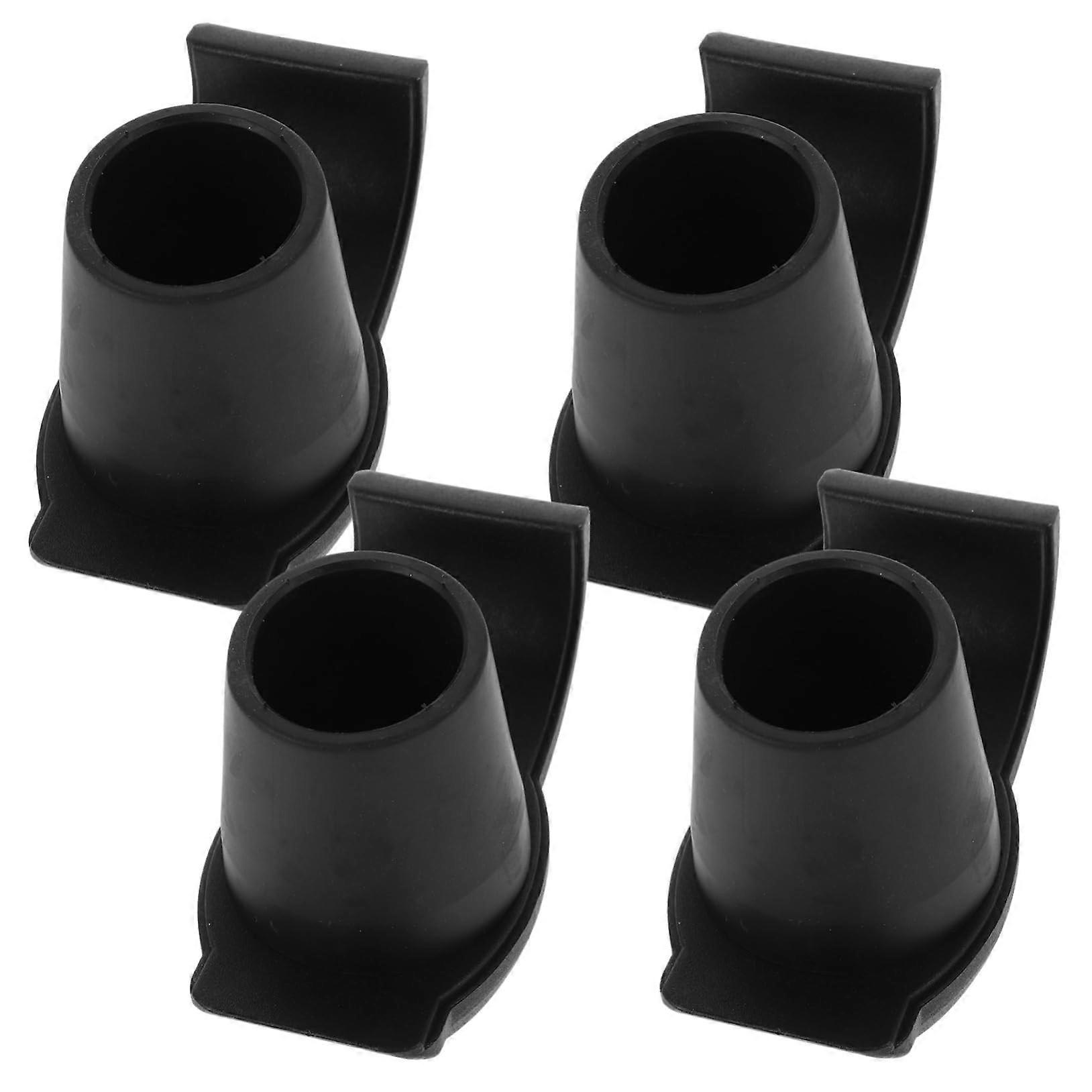 4pcs Walker Ski Glides for Seniors Smooth Glide Tips for Folding Walker Accessories