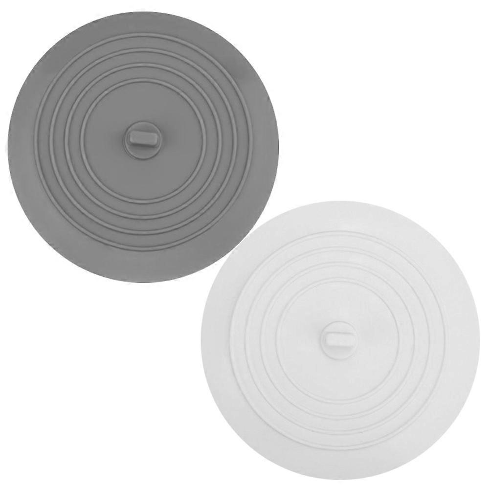 Bathroom Tub Stopper Silicone Plug for Drain Blocking 4Pcs Set