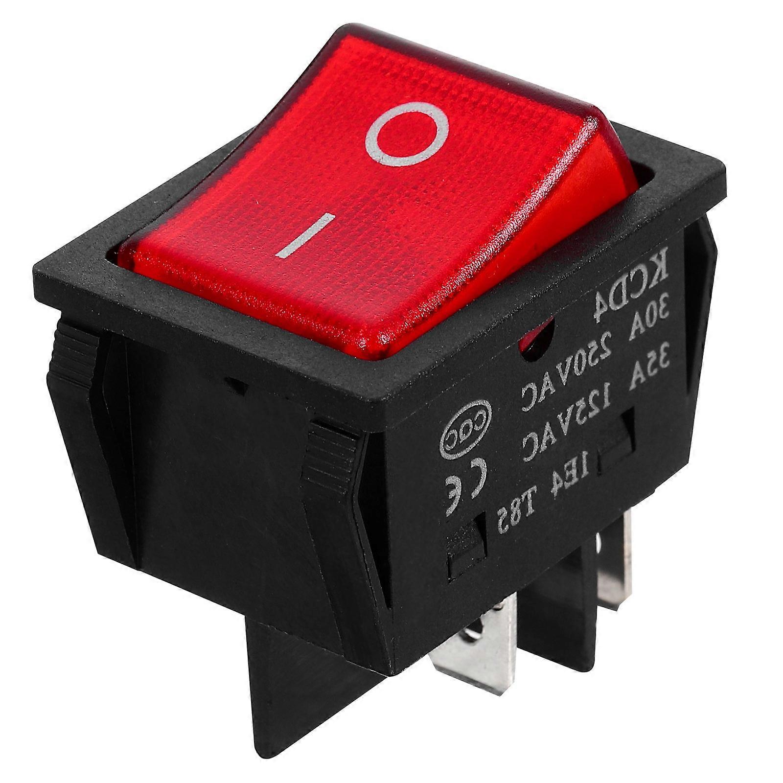 Switch for Vehicle Use Boat Toggle Switch with Light 4 Position