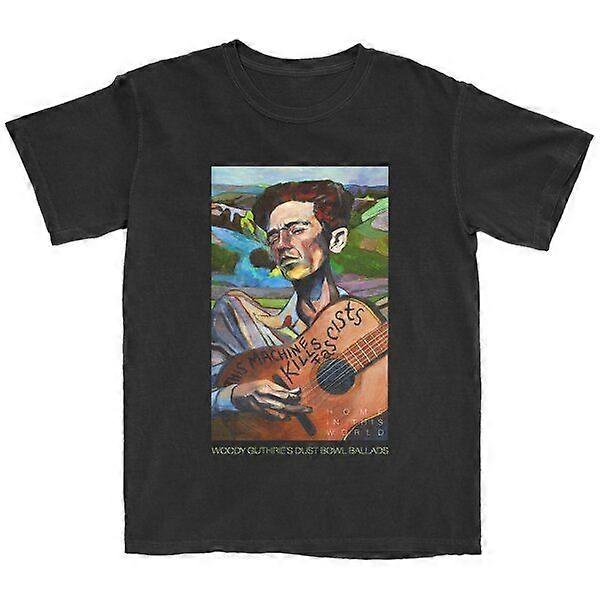 Woody Guthrie s Dust Bowl B ad T Shirt  TU 1876