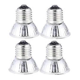 4pcs 75W uvb+uva3.0 Reptile Lamp Bulb Turtle Basking UV Light Bulbs Heating Lamp Reptile Sun Light Bulb-FCY