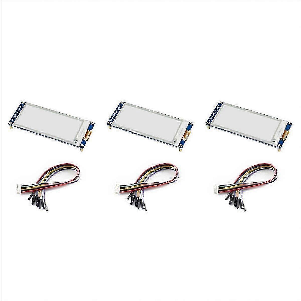 3X 2.9 Inch E-Ink Display Local Refresh 296X128 Resolution SPI Communication Interface for