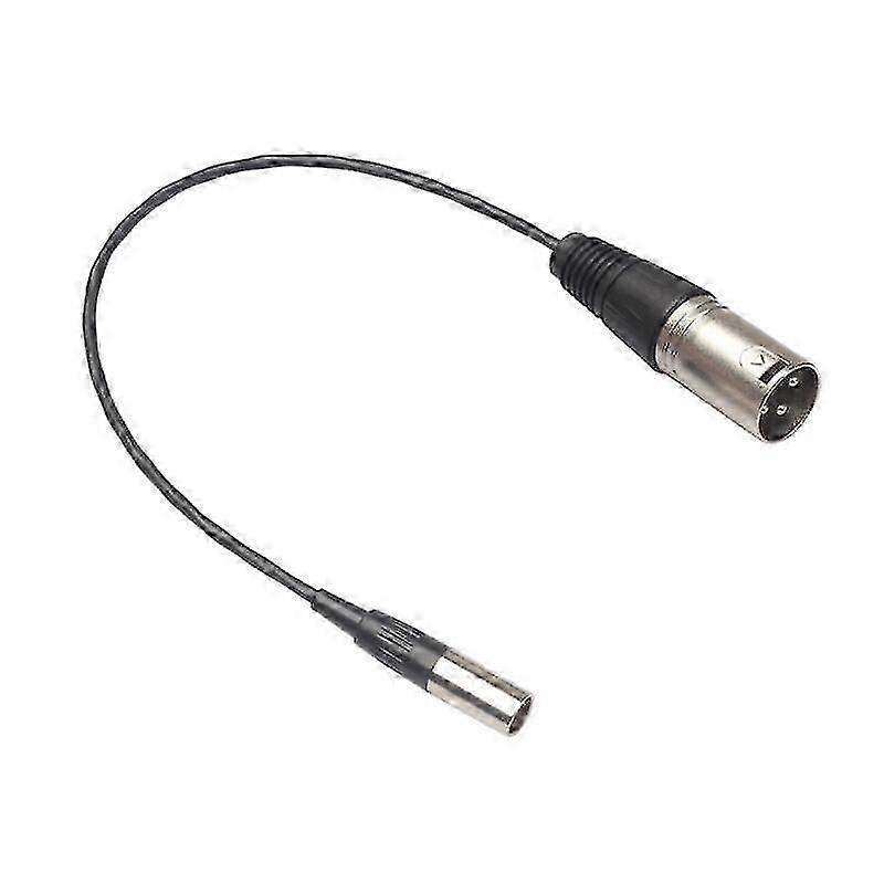 3pinový samec-3pinový samec XLR mini audio kabel XLR samec-mini samec konektor audio kabelu XLR samec-mini samec