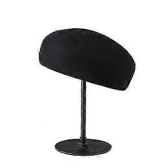 Retro stewardessenbalhoed voor dames, 100% wollen vilten baret, charmante feesthoed, bruilofts-, cocktail- en medicijndooshoed KHMYV