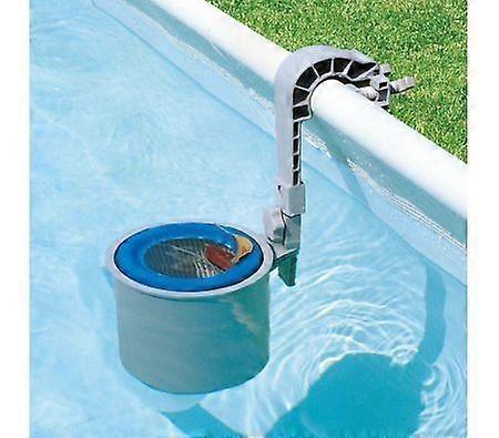 Flowclear Automatic Wall Mount Pool Surface Skimmer - Easy Setup, Removable Filter, Compatible with Above Ground Pools