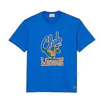 Lacoste Unisex Adult Club Printed Heavy Cotton T-Shirt