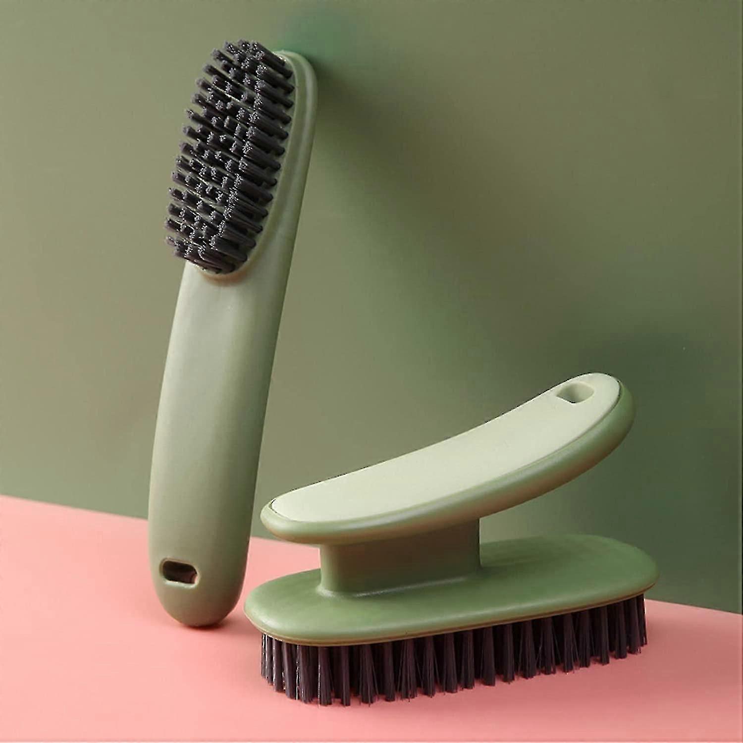 Household Small Scrub Brushes Soft Brush  2 Pack (green)-CE