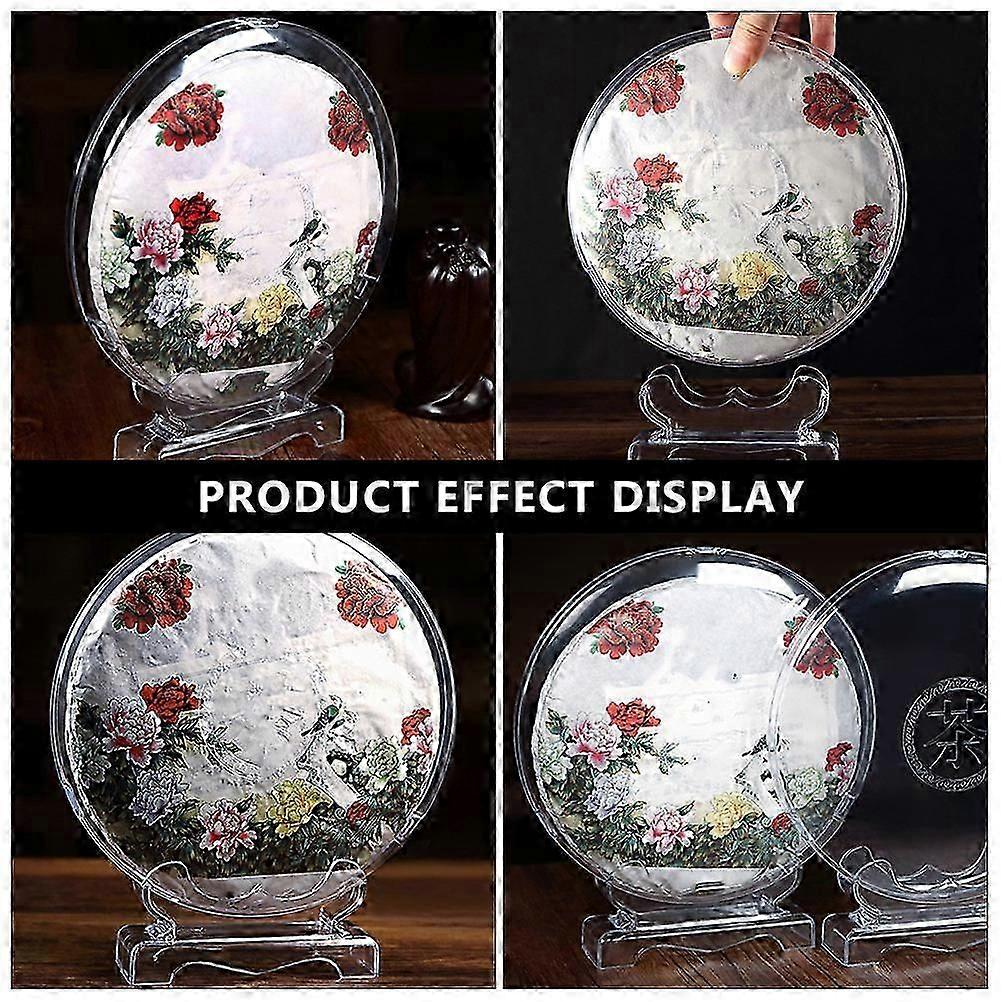 Tea Display Stand Plastic Tea Holder for Storage Use Transparent Rack
