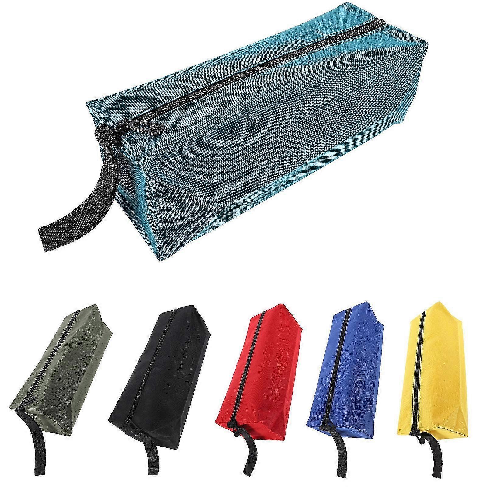 Multi-Functional Canvas Tool Bag Portable Organizer compatible with Tools Diy Projects Professional Use 6Pcs