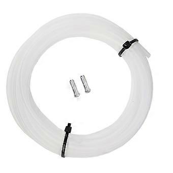 Internal Brake Cable Guide Tube 300cm PVC Routing Hose for Bike Frame Service, Cable Repair, and Assembly Work  2.3x2.9 White