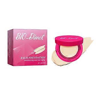Corretivo branco e rosa com esponja de pó 20g. Novo corretivo leve e hidratante de longa duração, à prova d'água, com controle de oleosidade e esponja de pó hidratante.