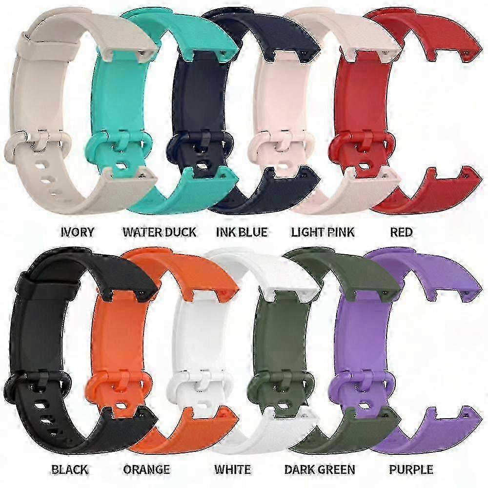 Silicone Strap compatible with Smartwatch - Fits Redmi Watch Lite Models