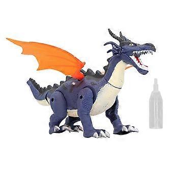 Elektrisch Wandelen Dinosaurus Speelgoed Kind Thuis Grappig Geluid Licht Draak Speelgoed met Gesimuleerde Vlamspray