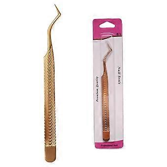 Eyelashes Tweezers Stainless Steel Superhard Tweezers Precision Anti-Static Tweezers Makeup Tools For Eyelash Extensions