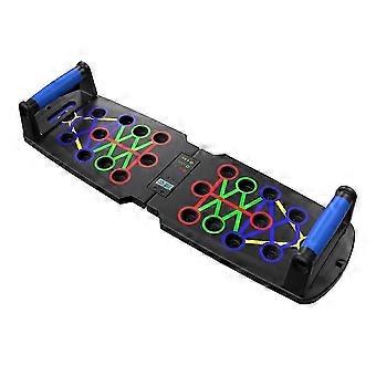 Portable, foldable push-up board  Multifunctional fitness device for comprehensive core training-SNNGV
