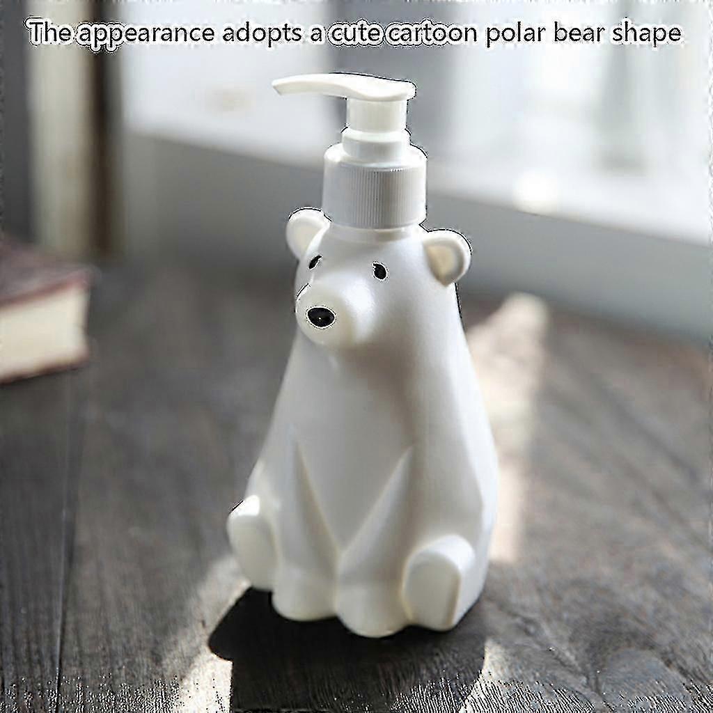 Polar Bear Soap Dispenser Push Type Soap Dispenser