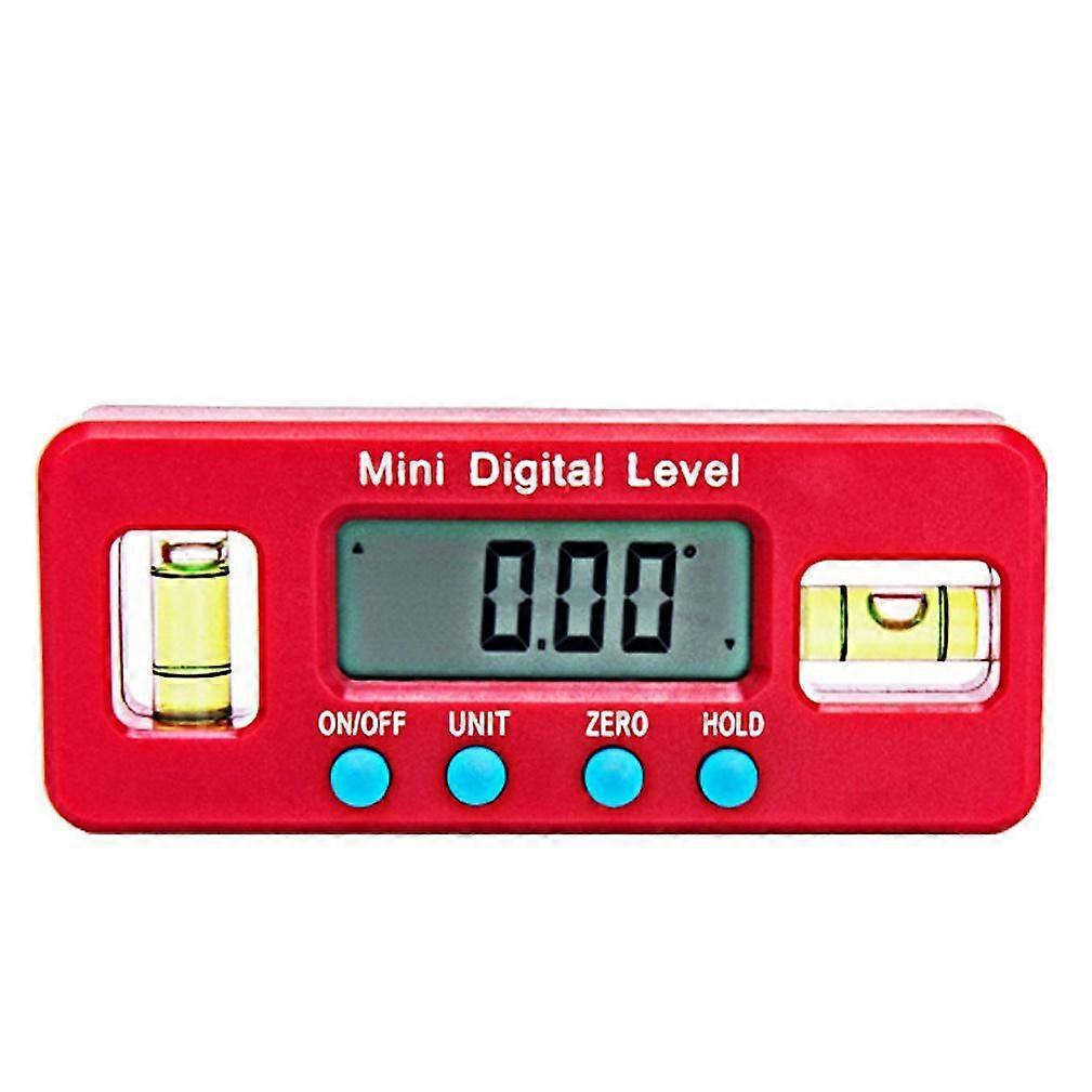 Mini Digital Torpedo Level Magnetic Level with 2 Bubble Vials LCD Display