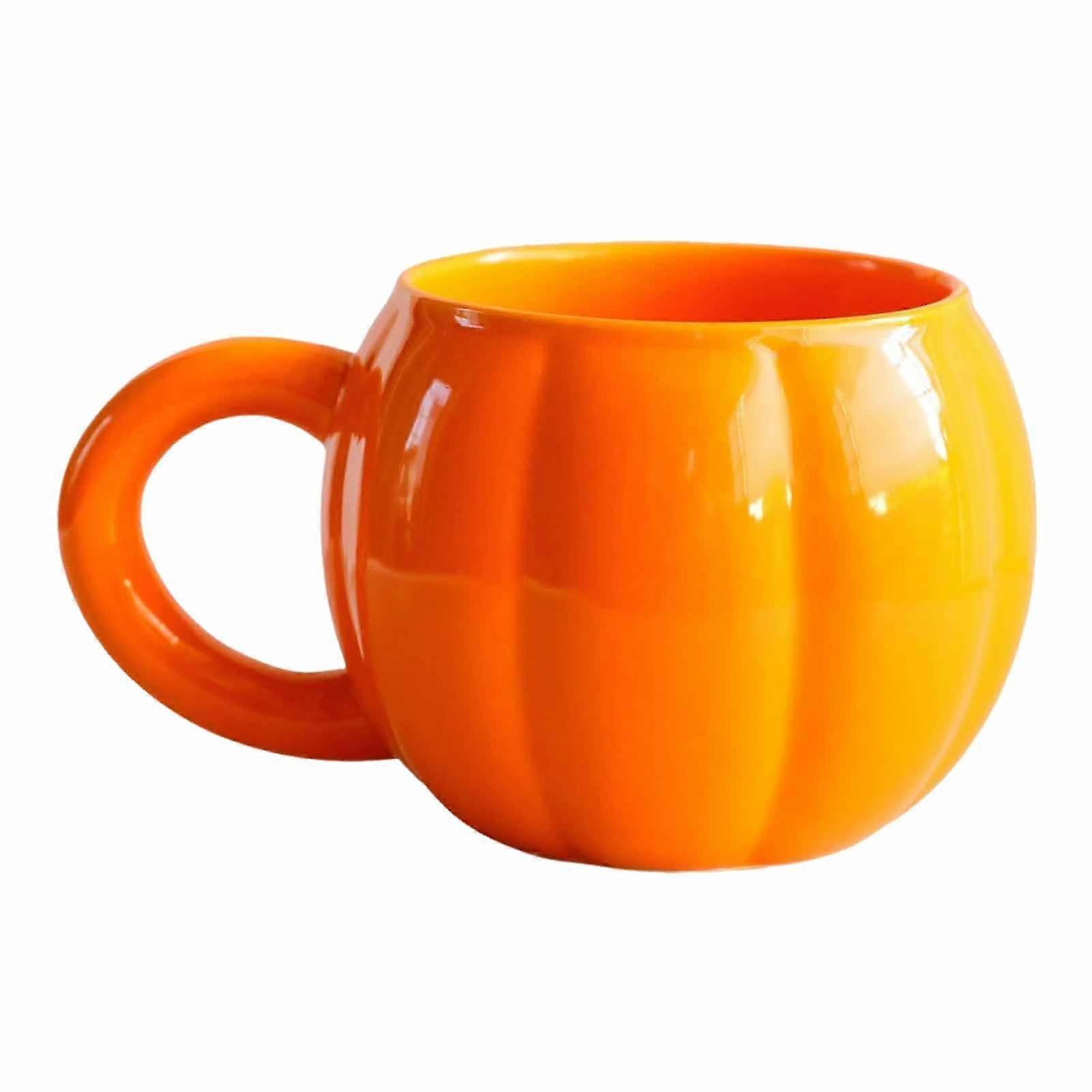 Ceramic Pumpkin Mug Spooky Festive Style