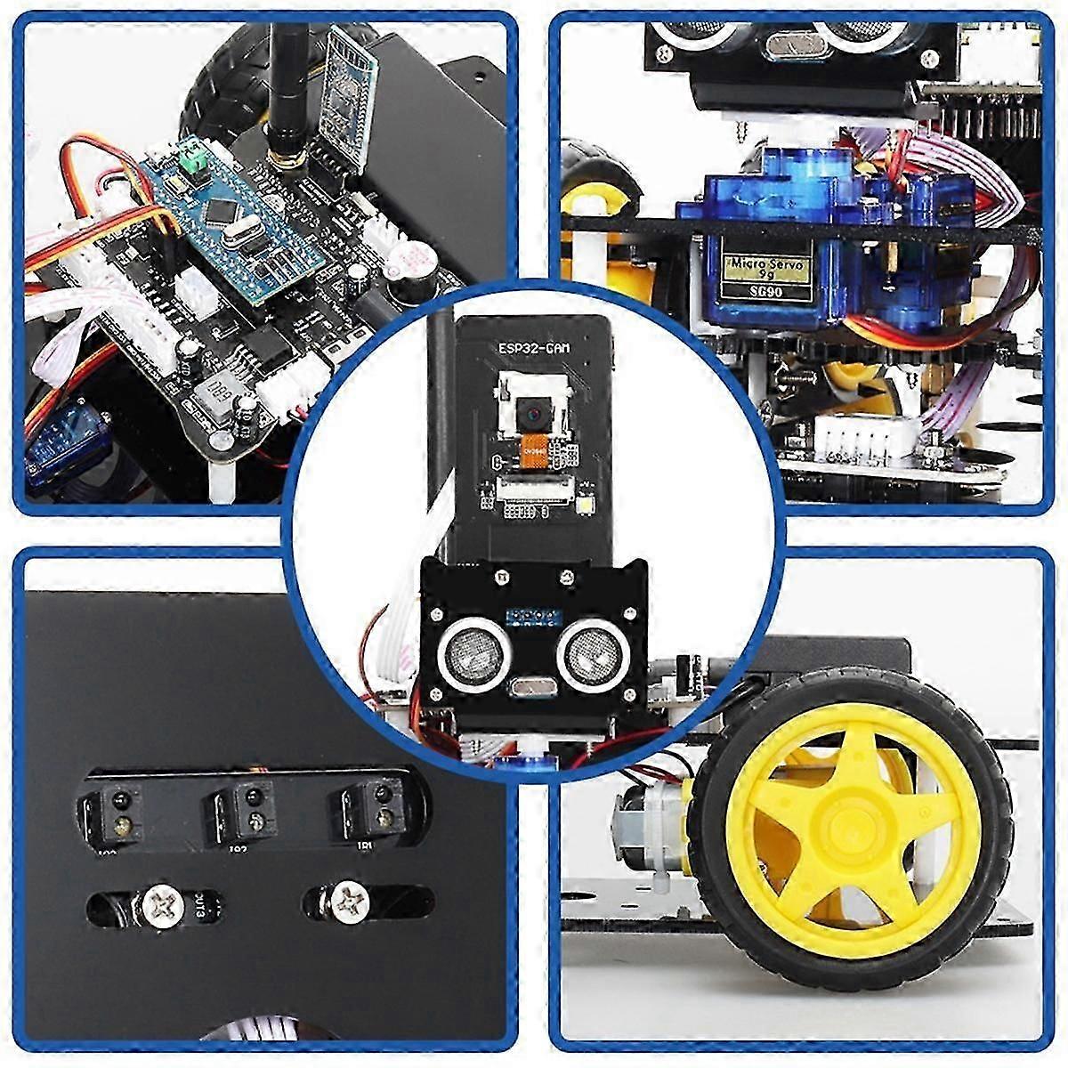 Development Kit Robot Kit For Keil 5 Programming Combining Esp32 Cam With Stm32 Electronics Robotic Kit