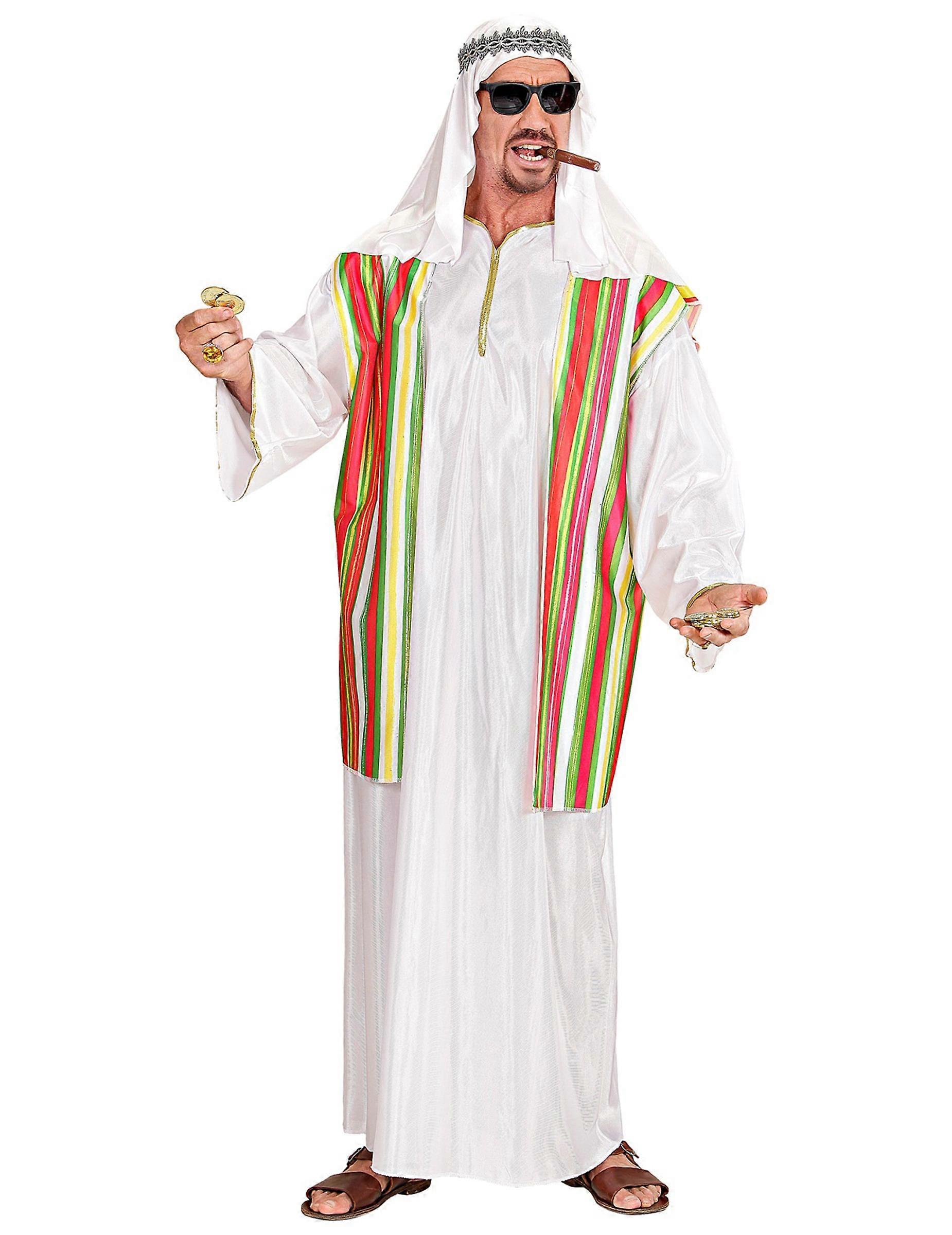 Colorful Arab Sheikh Costume for Men