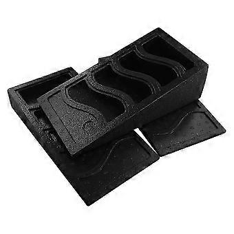 3pcs Yoga Bricks Squat Wedge Blocks Slant Boards Adjustable Non-Slip Foot Stretcher compatible with Exercise Yoga Fitness Gym