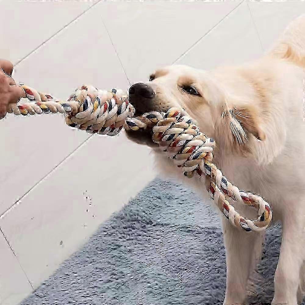 Large Chewable Carrot Cotton Rope