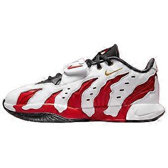 Nike Lebron 21 Slip Resistant Abrasion Resistant Low Top Basketball Shoes Men's White Red HV1222-100