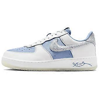 Nike Air Force 1 Textile, Leather Cushioning Low top Skateboard Shoes Men's Blue IM0583-400