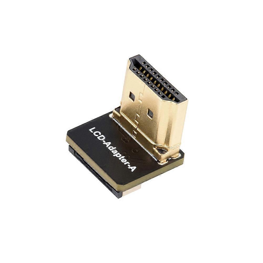 HDMI-Compatible Adapter for DIY FFC Cable Horizontal/Vertical Connector for Raspberry Pi Vert.(B)