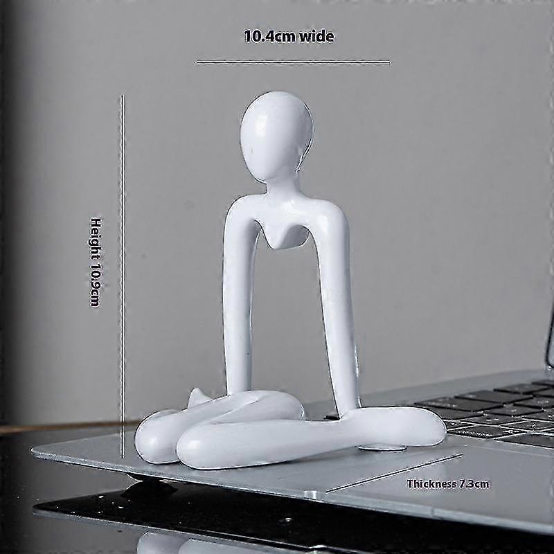 Abstract Thinker Resin Sculpture Decor