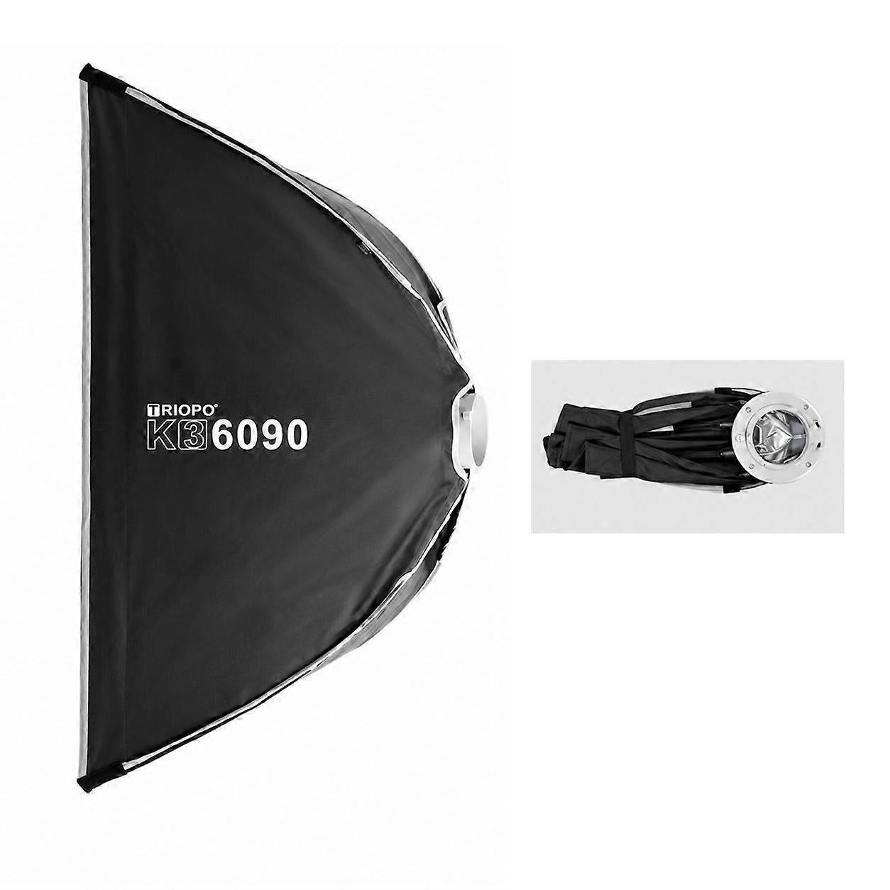 TRIOPO K3 Series Side-Fold Rectangular Quick-Mount Softbox