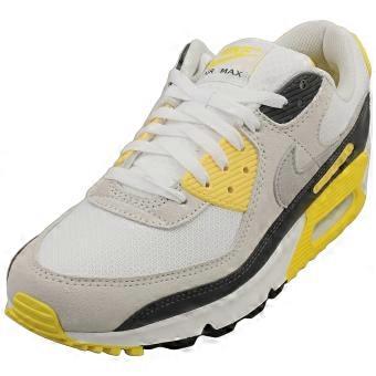 Nike Air Max 90 modetrænere til mænd i hvid grå