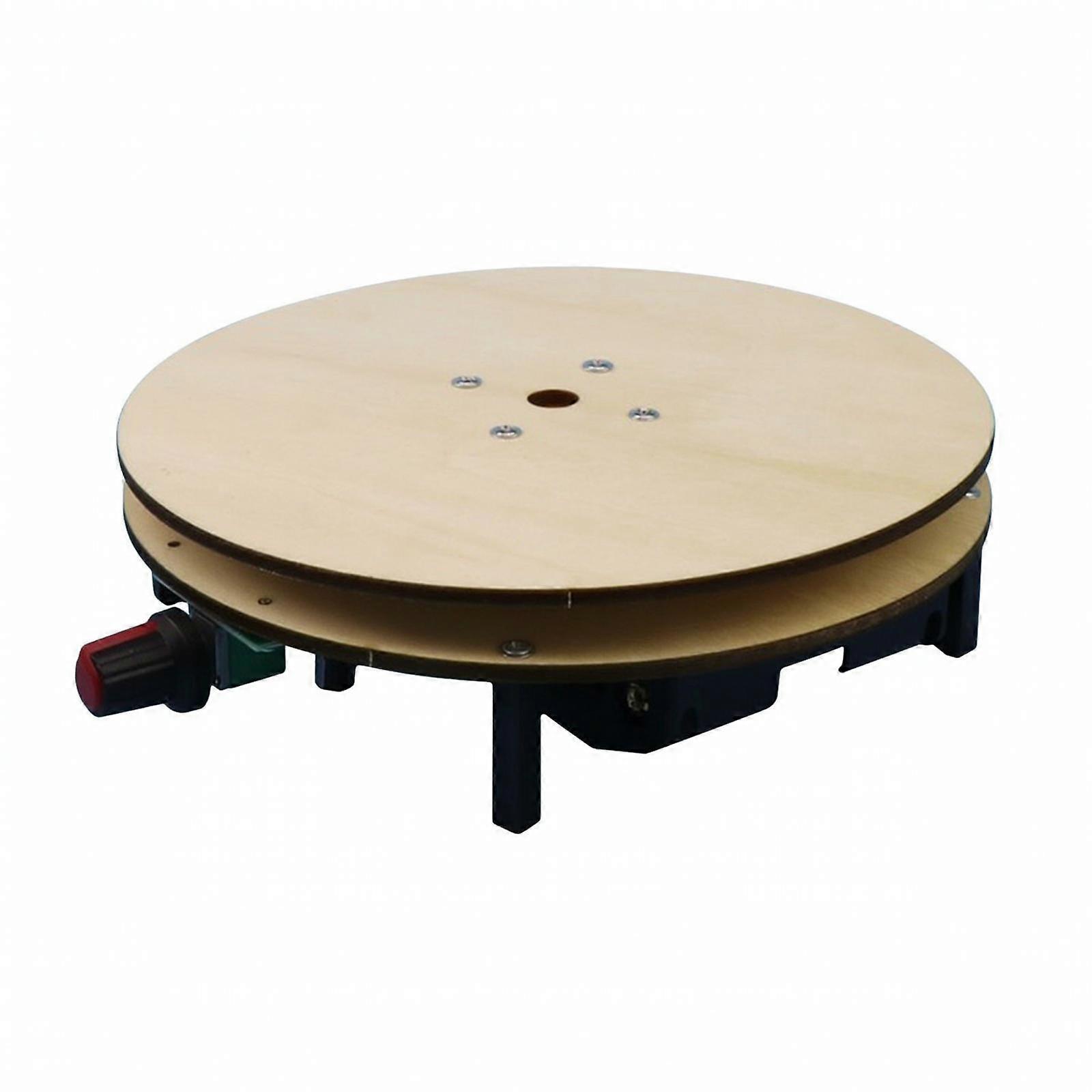 Electric Rotating Platform Kit Portable Turntable Multi-Angle for Science Crafts