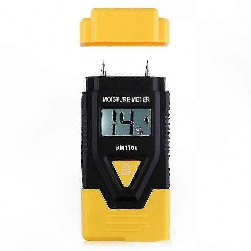 Clear Backlit LCD Digital Hygrometer Moisture Tester Needle Type Random Color