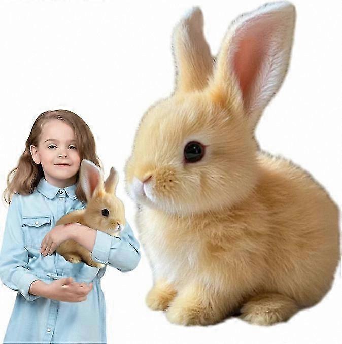 Interactive Plush Hopping Bunny Toy