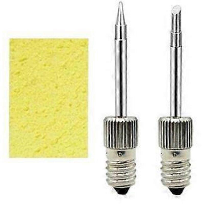 USB soldering tips for soldering iron, replacement soldering head for E10 interface (tip B + tip C)