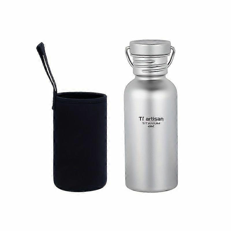 Pure Titanium Lightweight Collapsible Bottle