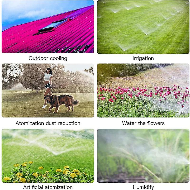 50PCS Adjustable Garden Drip Irrigation Misting Nozzle - Dripper Spray