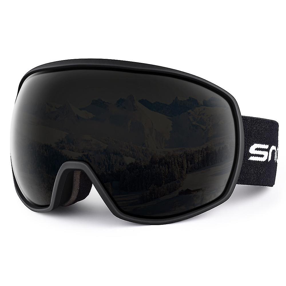 Ski Snowboard Goggles With Uv400 Protection, Skiing Snowboarding Goggles Of Dual Lens With Anti Fog