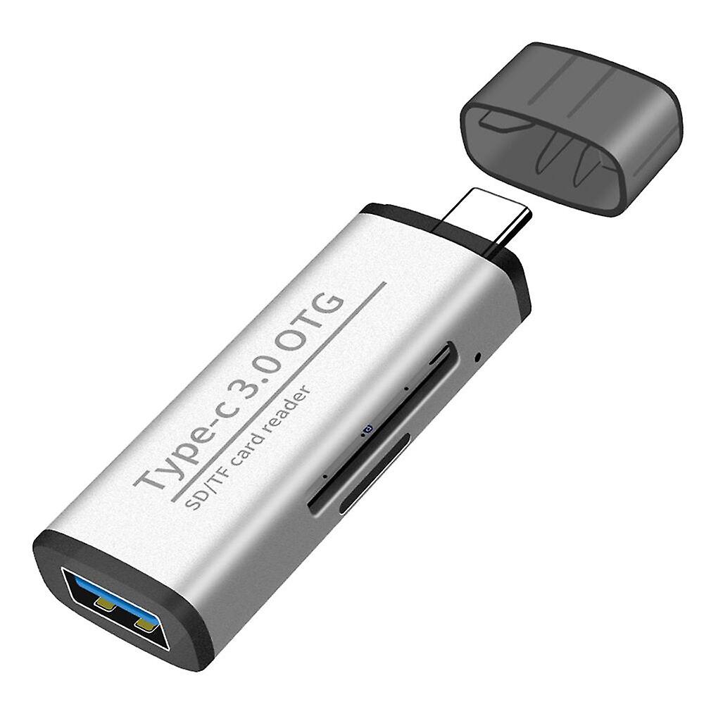 Type-c Card Reader Tf Sd Memory Card Reader High Speed Usb3.0 Otg