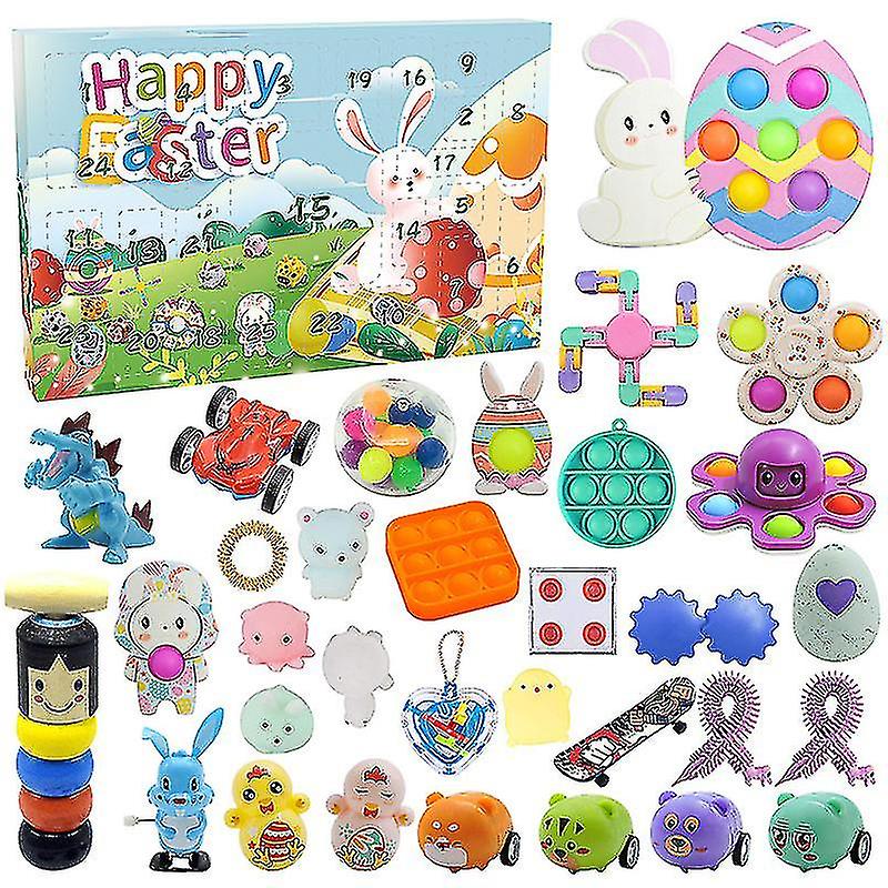 Halloween Decompression Toy Set Children's Countdown Hand Tear Calendar @bugu