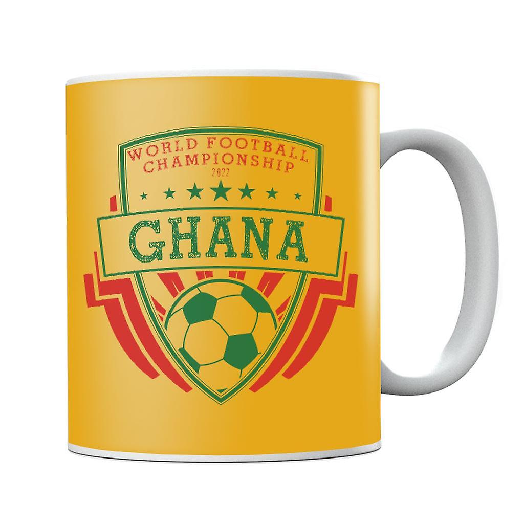 Ghana World Football Shield Mug