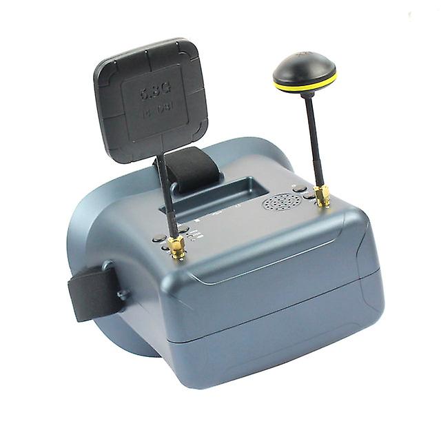 5.8G 40ch Ls-008d Fpv Goggles 4.3inch 800*480px Hd Lcd Built-in 2000mw Battery For Racing Helicopter Airplanes Rc Module