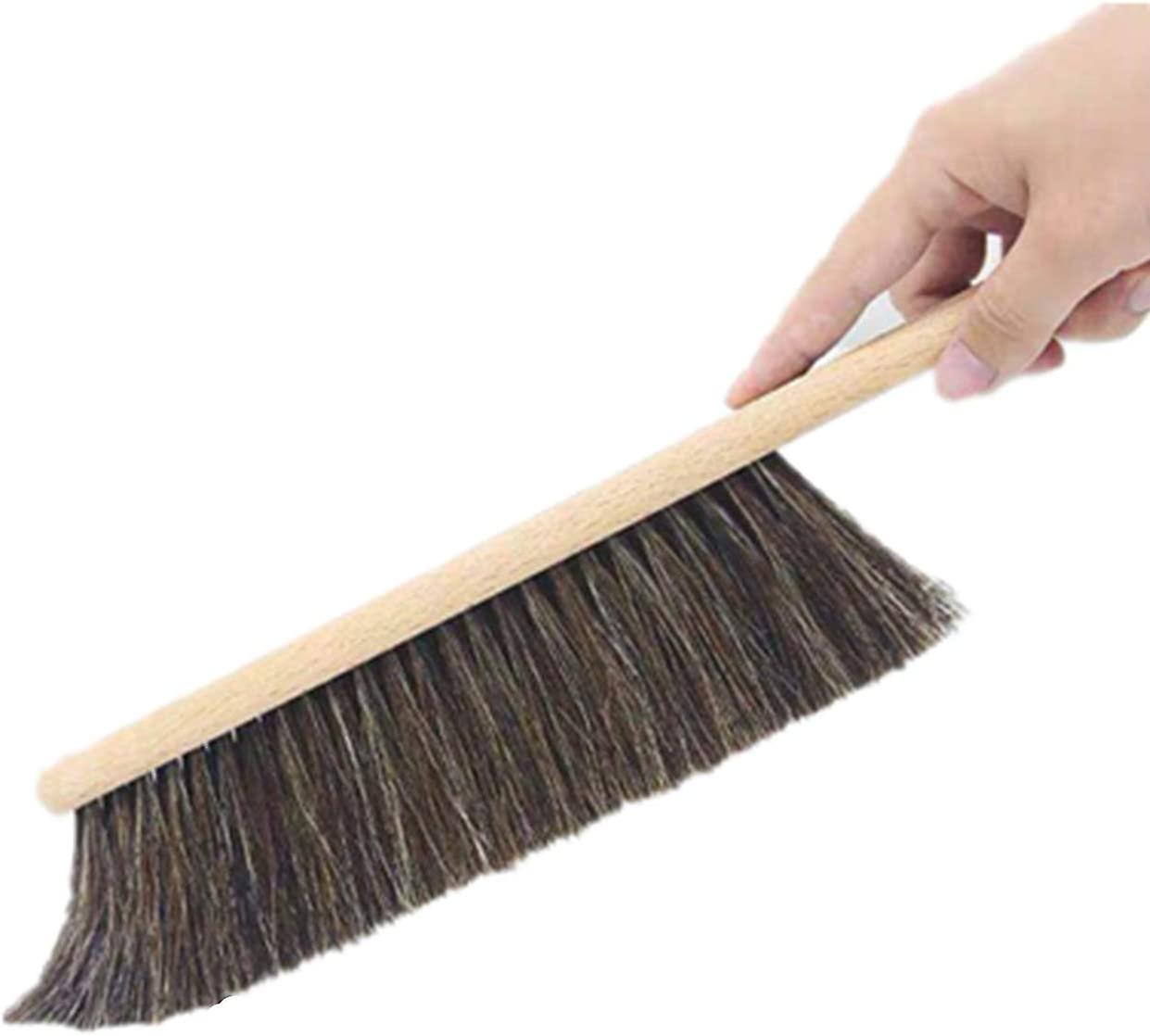 Hästhår Duster borste med trähandtag