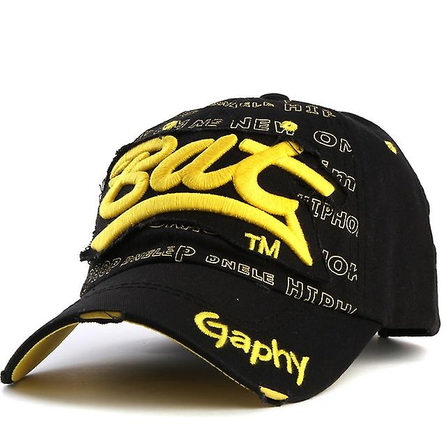 Embroidery Letter Pattern Curved Eaves Baseball Cap