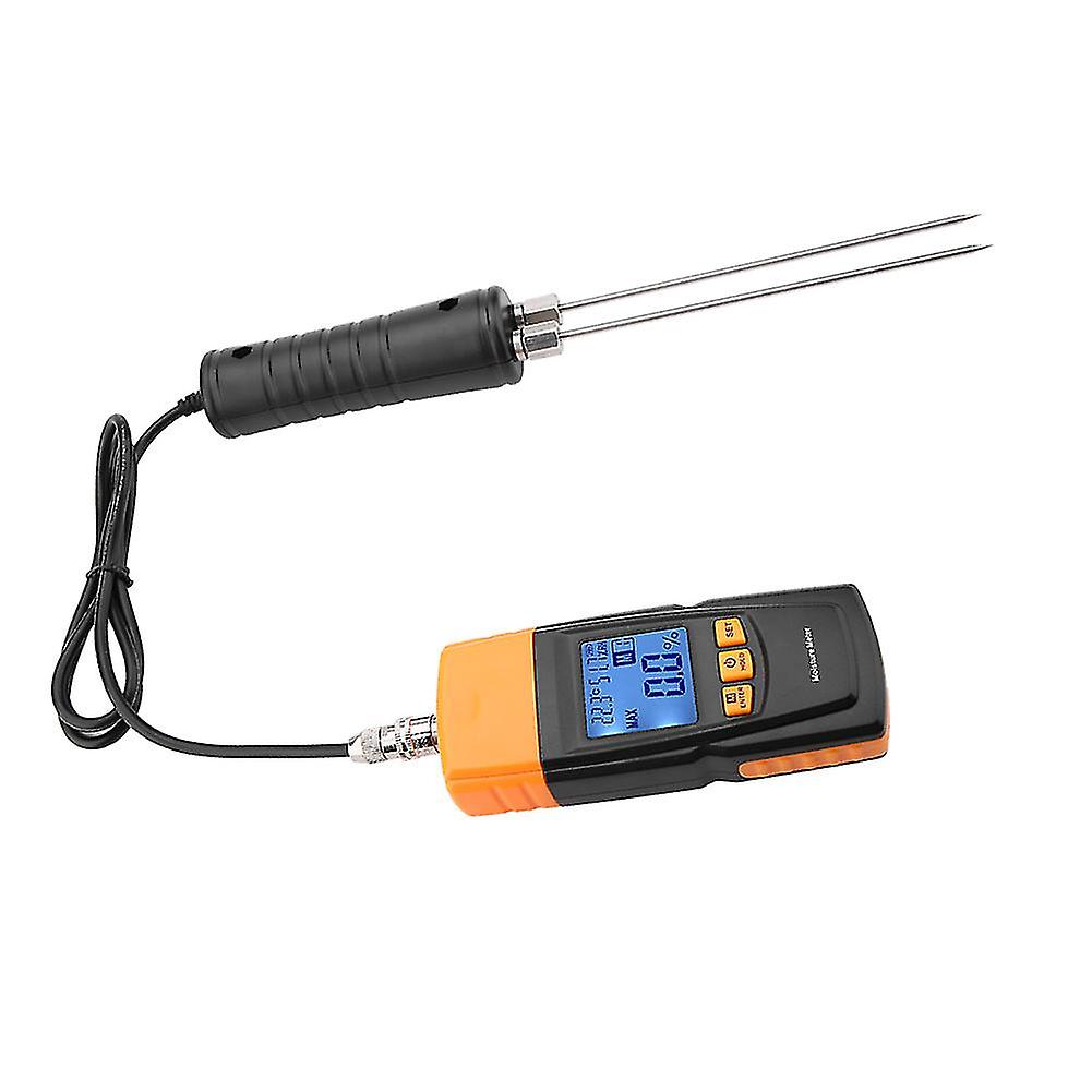 Gm620 Lcd Display Digital Adjustable Wood Moisture Tester -10- 60