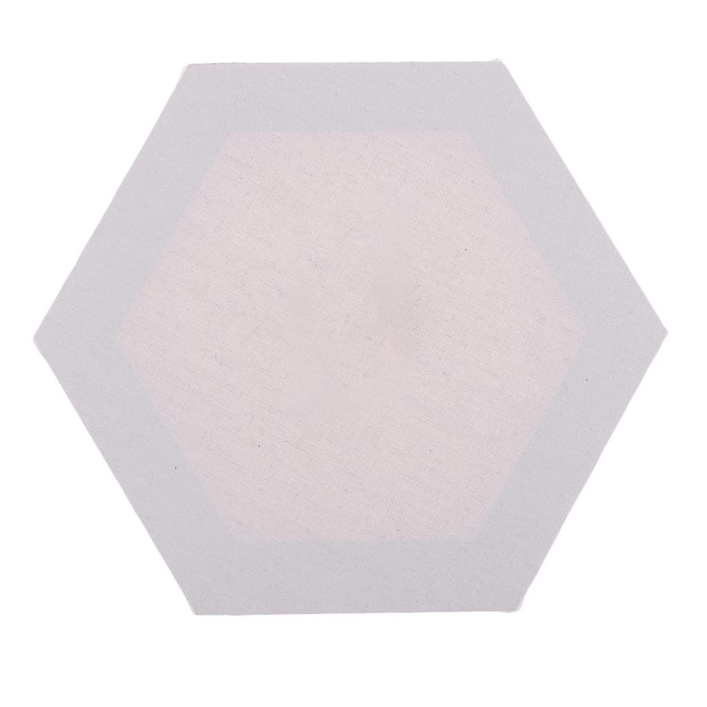 Pro Artists Blanke strakte lerretspaneler Brett for maling Diameter 20cm